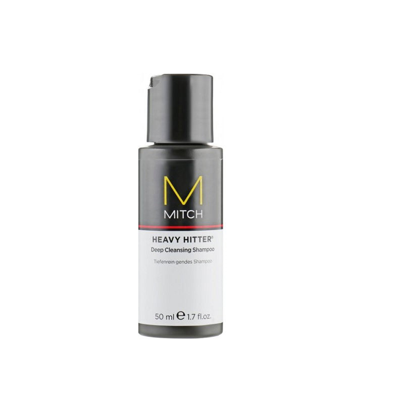 Mitch by Paul Mitchell, Hair Care Heavy Hitter, Χωρίς Parabens, Σαμπουάν, Deep Καθαρισμού, 50 ml