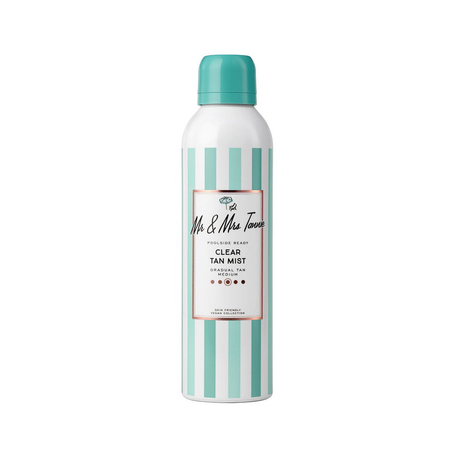 Mr & Mrs Tannie, Clear Tan Mist, Bronzing, Self-Tanning Spray, 200 ml