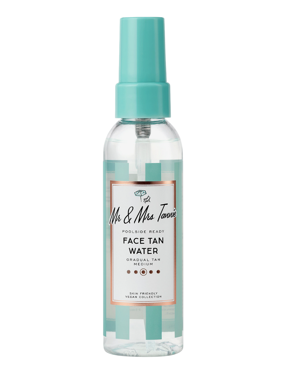 Mr & Mrs Tannie, Για το Πρόσωπο Tan Water, Jojoba Oil, Ενυδατικό, Self-Tanning Spray, Για το Πρόσωπο, 75 ml