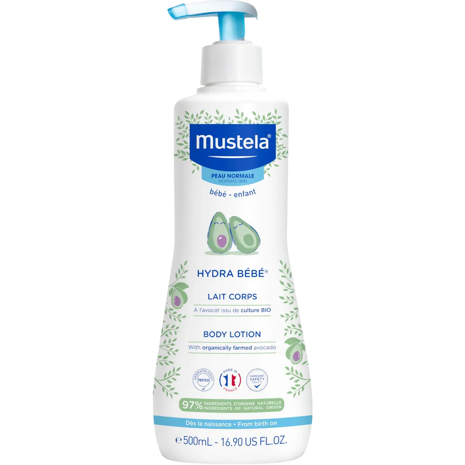 Mustela, Hydra Bebe, Avocado, Ενυδατική Λοσιόν Σώματος, 500 ml
