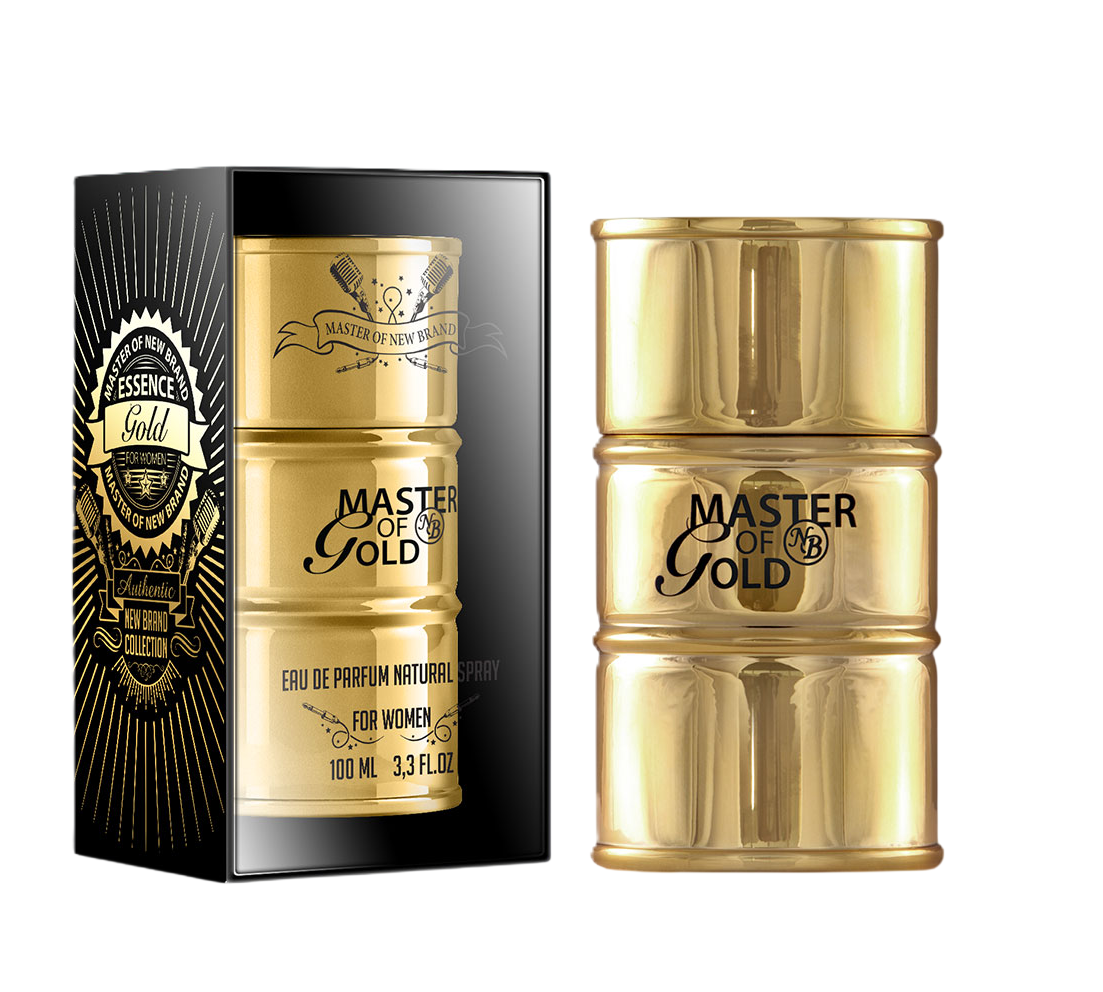 New Brand, Master Gold, Eau De Parfum, Για Γυναίκες, 100 ml
