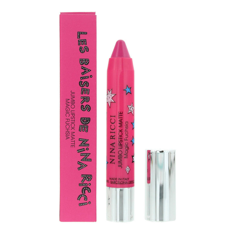 Nina Ricci, Jumbo Κραγιόν Matte, Κραγιόν, Magic Fuchsia, 2.5 g *Tester