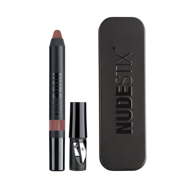 Nudestix, Intense Matte, Μολύβι Χειλιών & Cheek Blush 2-In-1, Belle, 2.5 g