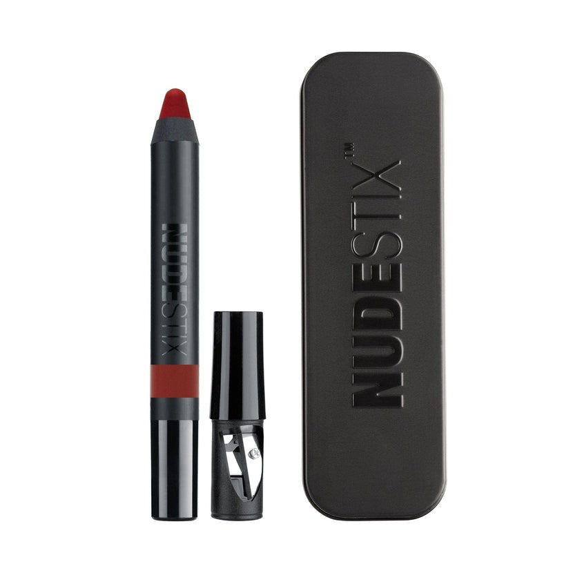 Nudestix, Intense Matte, Μολύβι Χειλιών & Cheek Blush 2-In-1, Royal, 2.5 g