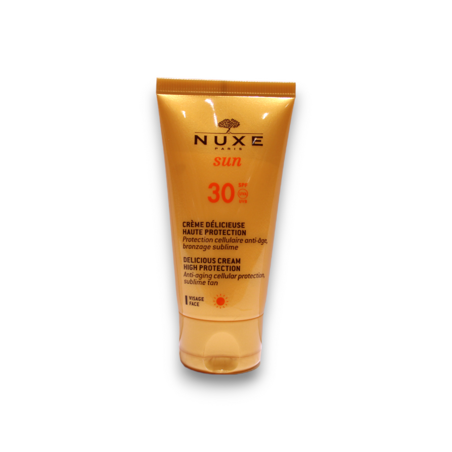 Nuxe, Sun Delicious, Αντηλιακή Κρέμα, Για το Πρόσωπο, SPF 30, 50 ml
