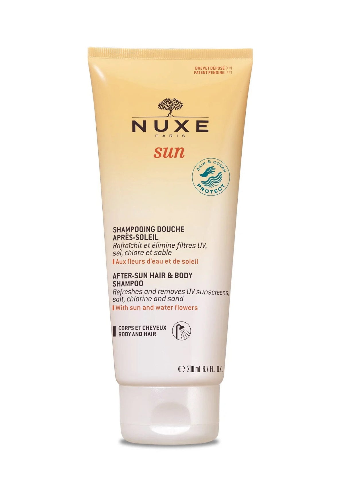 Nuxe, Sun, Σαμπουάν, After Sun - Καθαρισμού, 200 ml