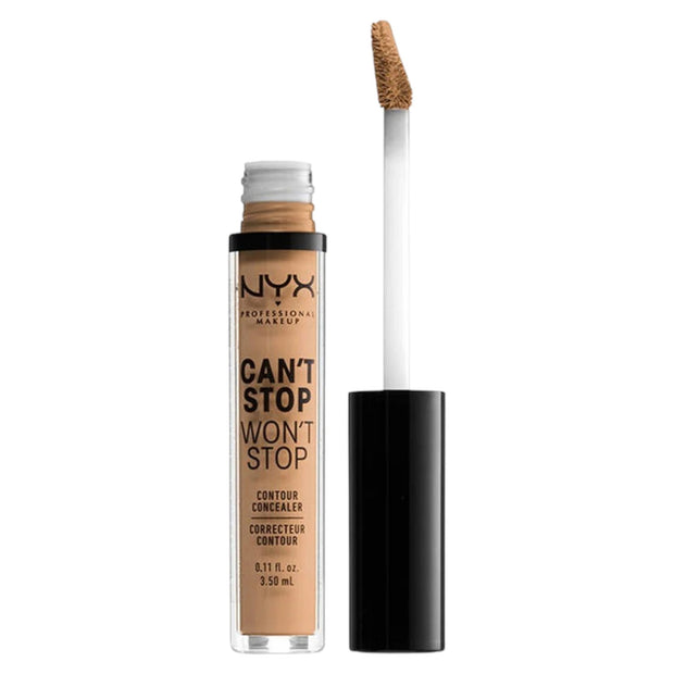 Nyx, Can't Stop Won't Stop, Cruelty-Free, Full Coverage, Υγρό Concealer, Soft Beige, No, 3.5 ml
