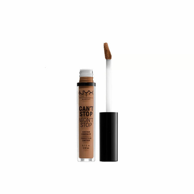 Nyx, Can't Stop Won't Stop, Matte, Υγρό Concealer, Mahogany, 3.5 ml