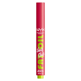 Nyx, Fat Oil Slick Click, High-shine, Βάλσαμο Χειλιών, 10, Double Tap, 2 g