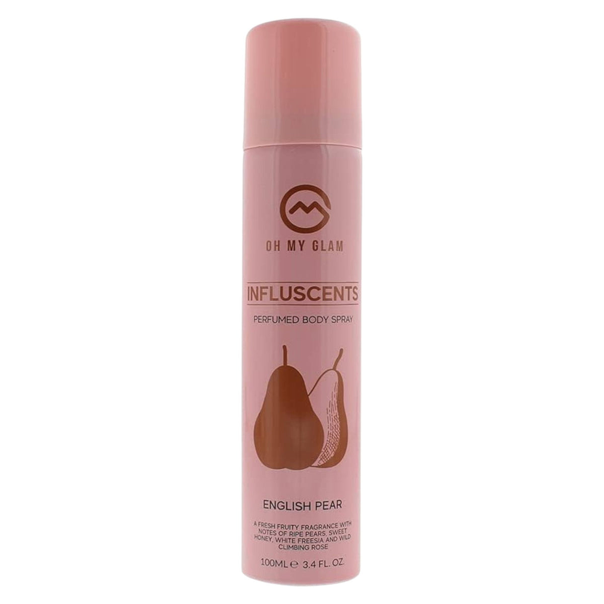Oh My Glam, Influscents, Spray Σώματος, English Pear & Freesia, 100 ml