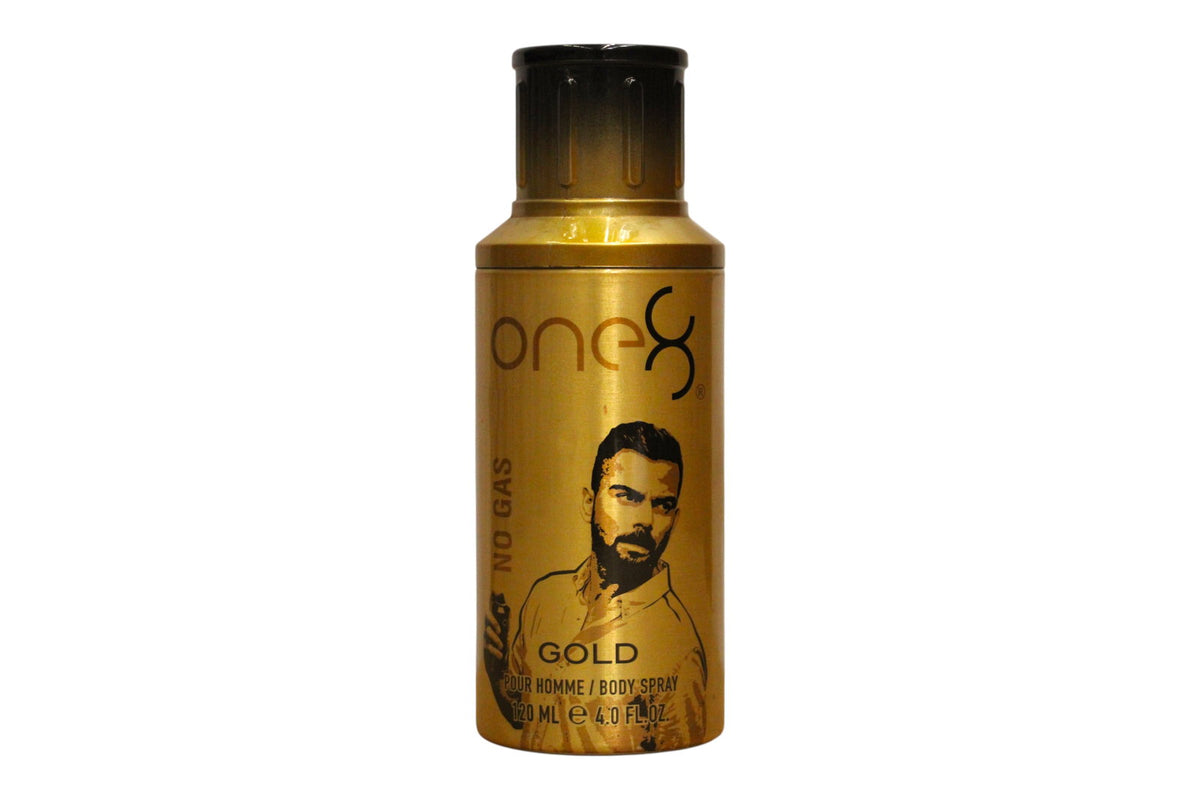 One 8, No Gas Gold, Scented Spray, Ανδρικό, 120 ml
