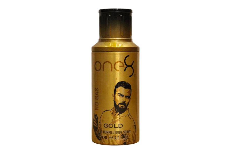 One 8, No Gas Gold, Scented Spray, Ανδρικό, 120 ml