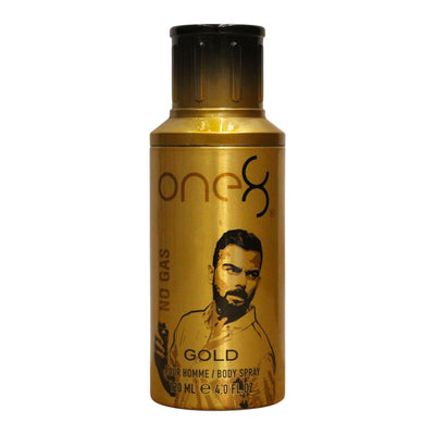 One 8, No Gas Gold, Scented Spray, Ανδρικό, 120 ml