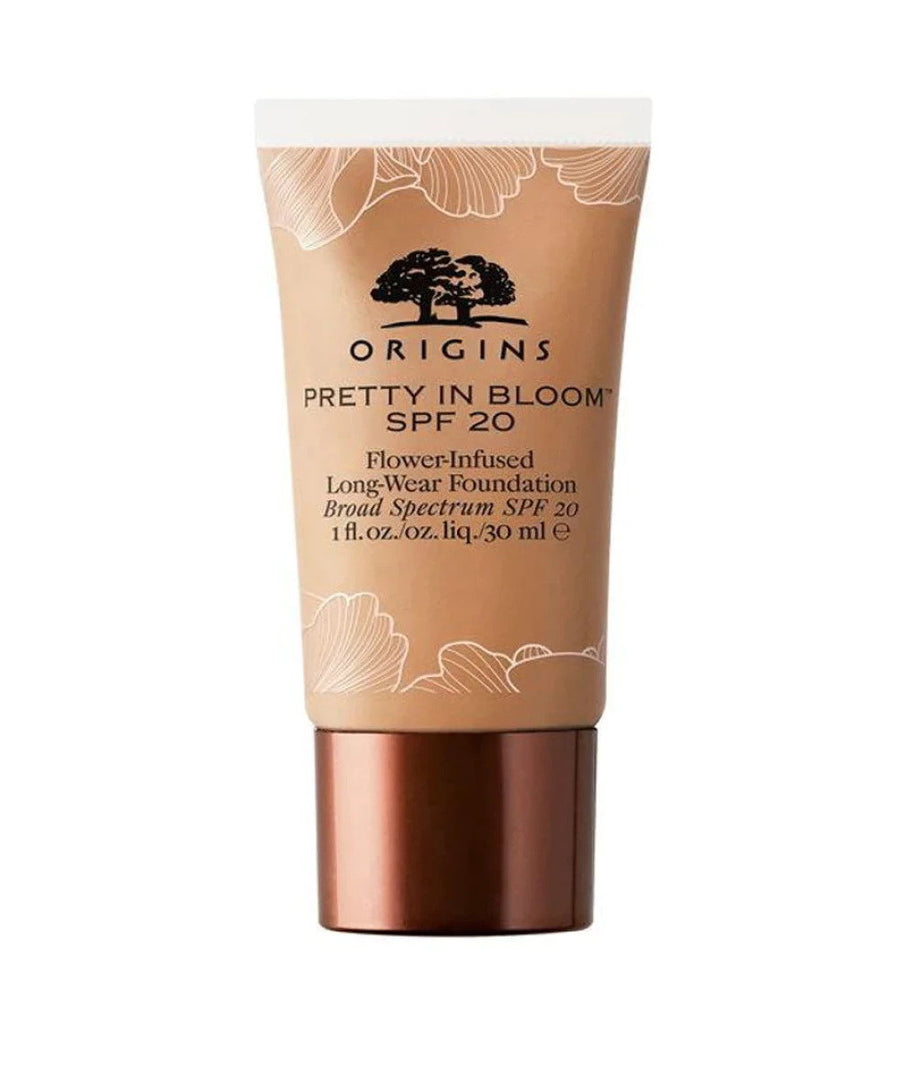 Origins, Pretty In Bloom, Long Wearing, Κρέμα Foundation, 500, Medium Deep Warm, SPF 20, 30 ml