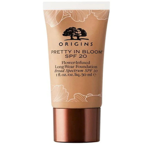 Origins, Pretty In Bloom, Long Wearing, Κρέμα Foundation, 500, Medium Deep Warm, SPF 20, 30 ml
