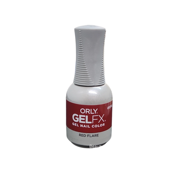 Orly, Gelfx, Creme, Ημιμόνιμο Βερνίκι Νυχιών, Red Flare, 18 ml