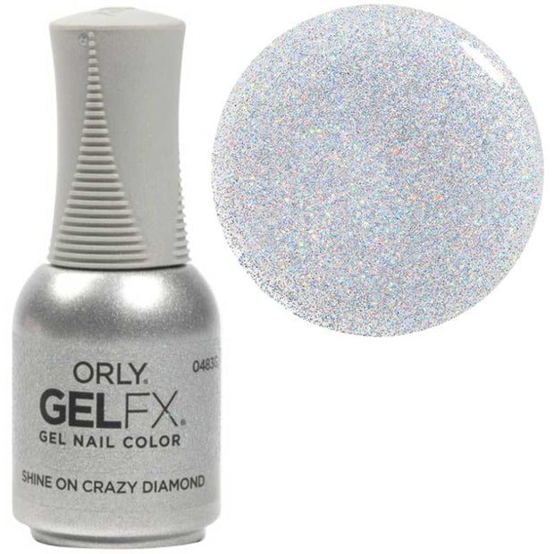 Orly, Gelfx, Glitter, Ημιμόνιμο Βερνίκι Νυχιών, Shine On Crazy Diamond, 18 ml