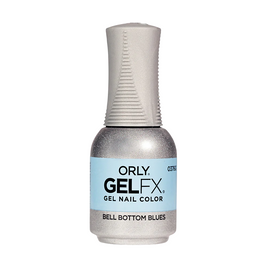 Orly, Gelfx, Shimmer, Semi-Permanent Nail Polish, Bell Bottom Blues, 18 ml