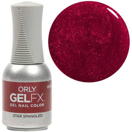Orly, Gelfx, Shimmer, Ημιμόνιμο Βερνίκι Νυχιών, Star Spangled, 18 ml