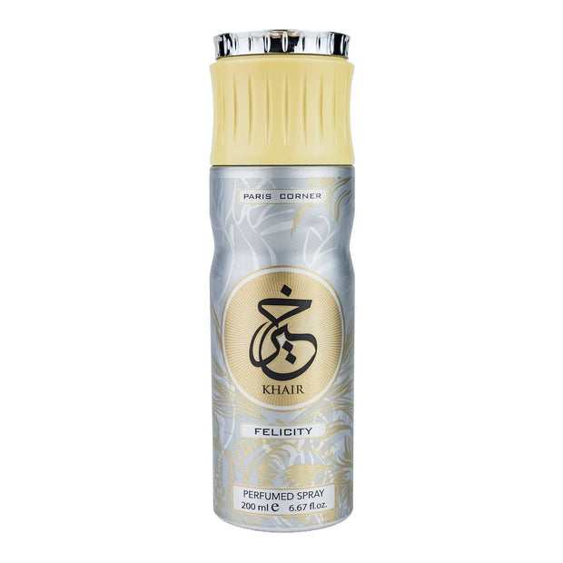 Paris Corner, Felicity, Vegan, Floral, Αποσμητικό Spray, Unisex, 200 ml