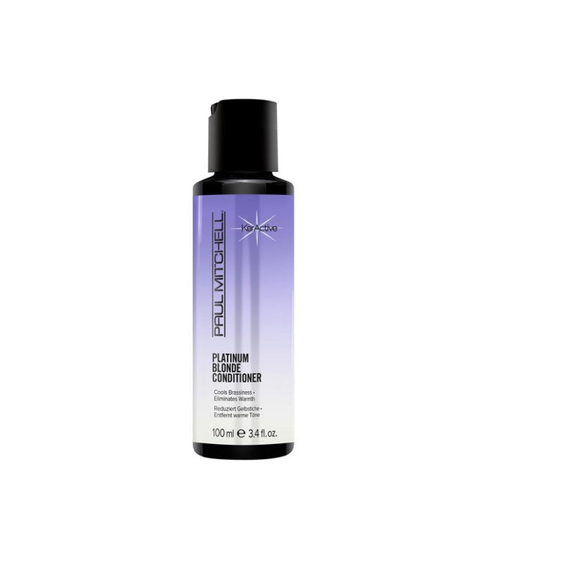 Paul Mitchell, Blonde Platinum Blonde, Paraben-Free, Hair Κρέμα Μαλλιών, Cools Brassiness, 100 ml