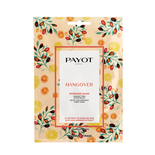 Payot, Hangover, Detox & Radiance, Sheet Mask, Για το Πρόσωπο, Morning, 19 ml
