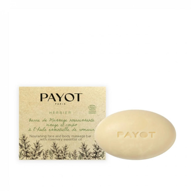 Payot, Herbier, Θρεπτικό, Massage Soap Bar, Rosemary Essential Oil, Για το Πρόσωπο & Body, 50 g
