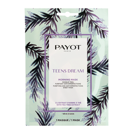 Payot, Teens Dream, White Tea Extract, Καθαριστικό, Sheet Mask, Για το Πρόσωπο, Morning, 19 g