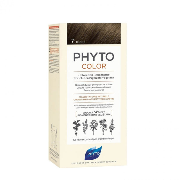Phyto, Color, Permanent Hair Dye, 7, 50 ml