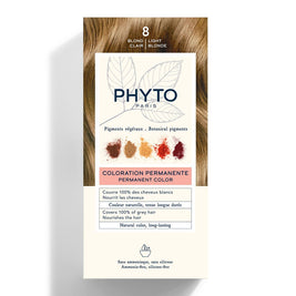 Phyto, Color, Μόνιμη Βαφή Μαλλιών, 8 Light Blonde, 50 ml