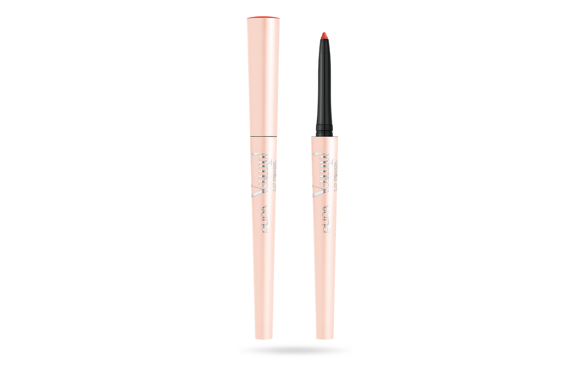 Pupa, Vamp!, Paraben-Free, Waterproof, Μολύβι Χειλιών, 011, Iconic Red, 0.35 g