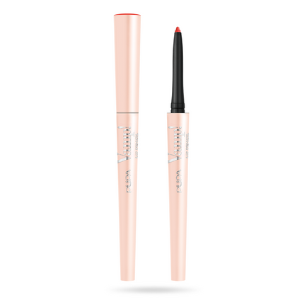 Pupa, Vamp!, Paraben-Free, Waterproof, Μολύβι Χειλιών, 011, Iconic Red, 0.35 g