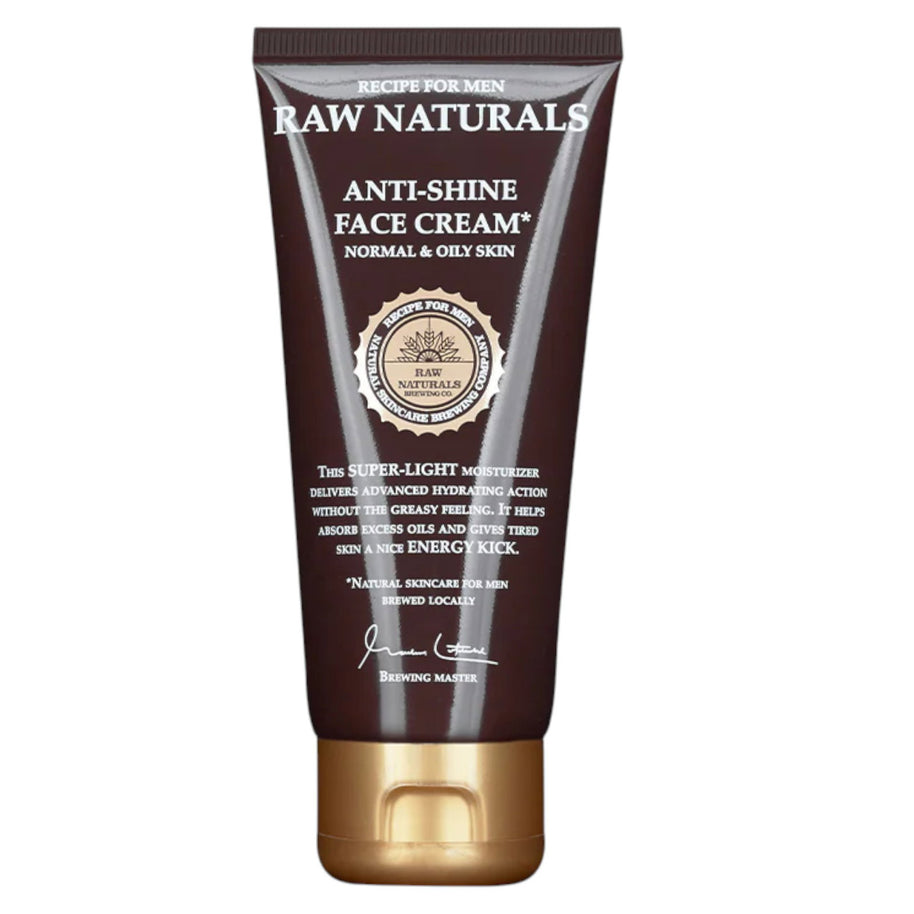 Raw Naturals, Anti-Shine, 100% vegan, Ενυδατική, Κρέμα Προσώπου, 100 ml