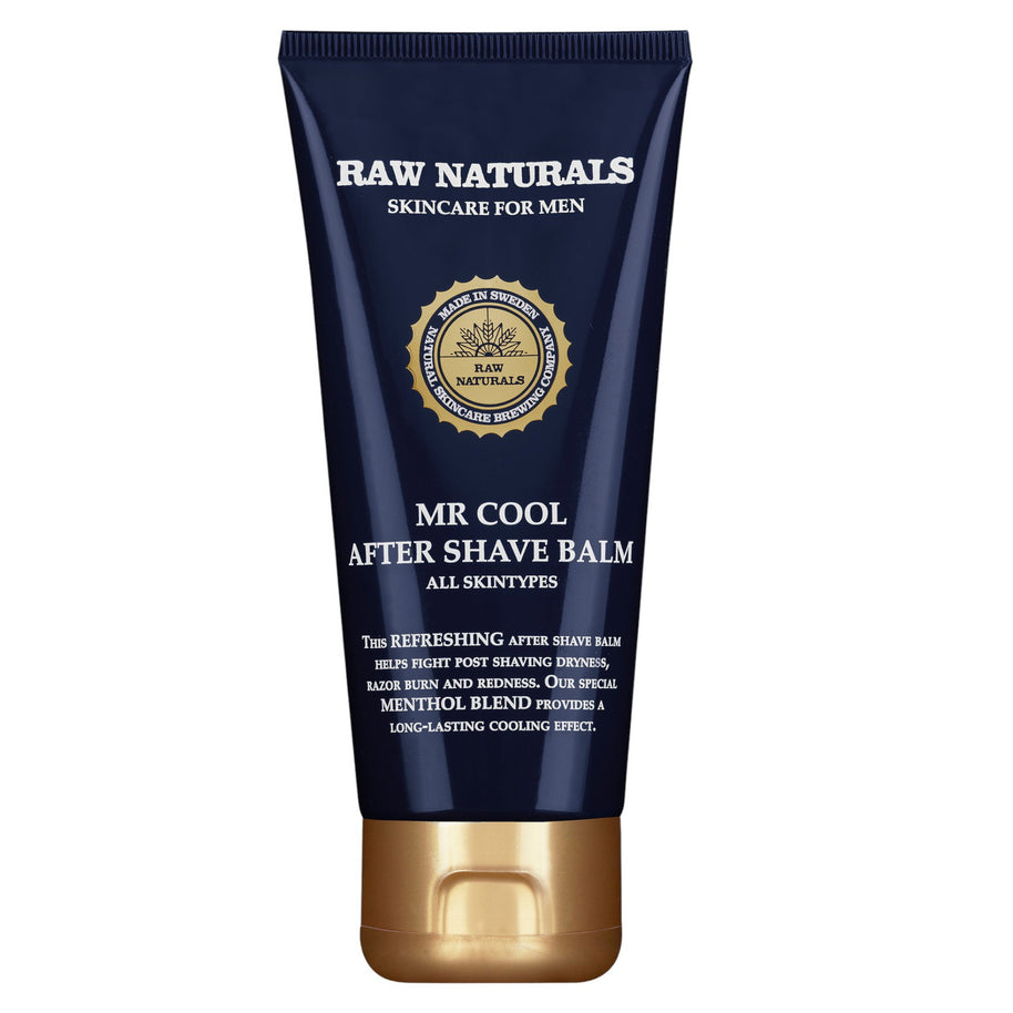 Raw Naturals, Mr.Cool, 100% vegan, Refreshing, Balm Για Μετά το Ξύρισμα, 100 ml