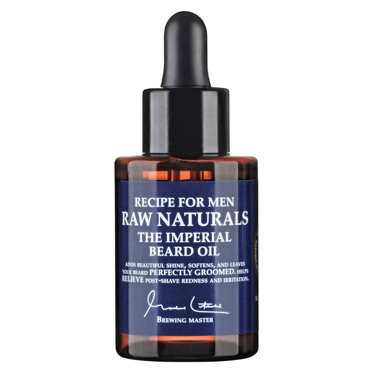 Raw Naturals, The Imperial, Λάδι για Γένια, 100% vegan, Smooth & Soften, 50 ml