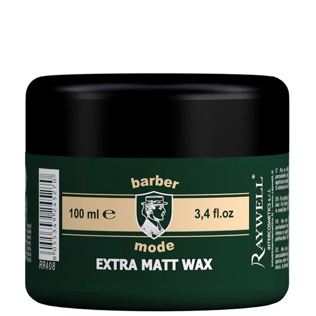 Raywell, Barber Mode, Κερί Styling Μαλλιών, Matte Finish, 100 ml