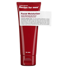 Recipe Ανδρικό, Facial Moisturizer, Deep Hydration, Κρέμα Προσώπου, 75 ml