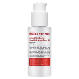 Recipe Για Άνδρες, Instant Recharge, Hyaluronic Acid, Moisturizes, Gel, Για το Πρόσωπο, 75 ml
