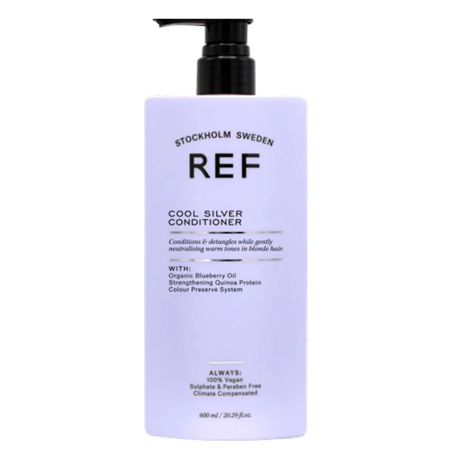 Ref Stockholm, Cool Silver, Sulfates-Free, Κρέμα Μαλλιών, Neutralising Warm Tones, 600 ml