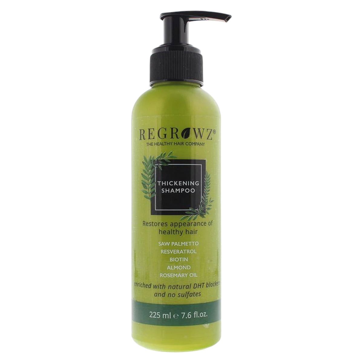 Regrowz, Thickening Σαμπουάν, Thickening, 225 ml