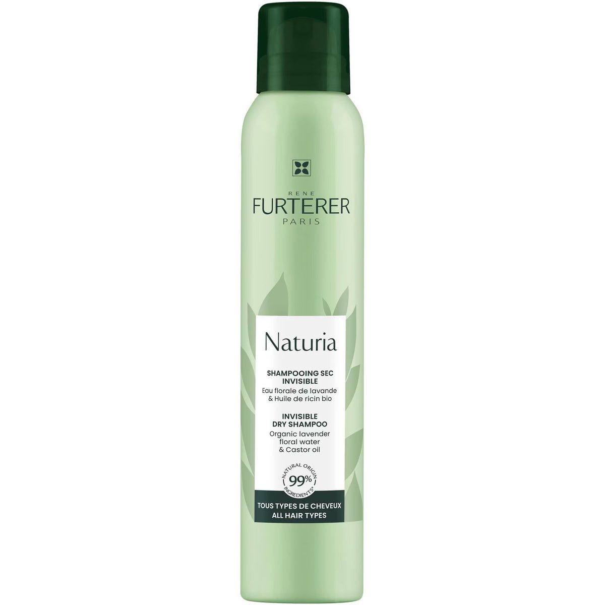 Rene Furterer, Naturia Invisible, Hair Dry Σαμπουάν, Gentle Καθαρισμού, 200 ml