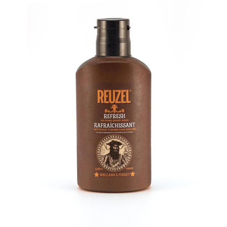Reuzel, Refresh No Rinse, Beard Σαμπουάν, Moisture And Shine, 100 ml
