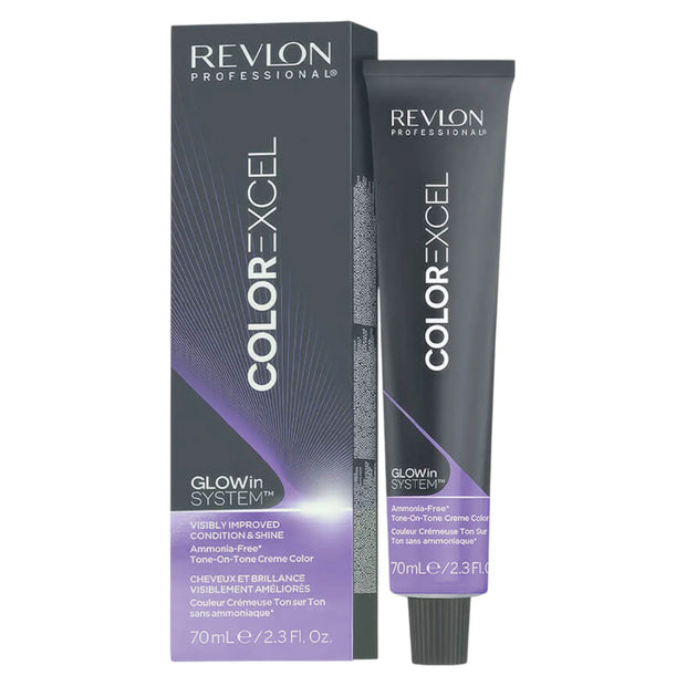 Revlon, Color Excel, Ammonia-Free, Demi-Μόνιμη Βαφή Μαλλιών, 5.25 Light Iridescent Mahogany Brown, 70 ml