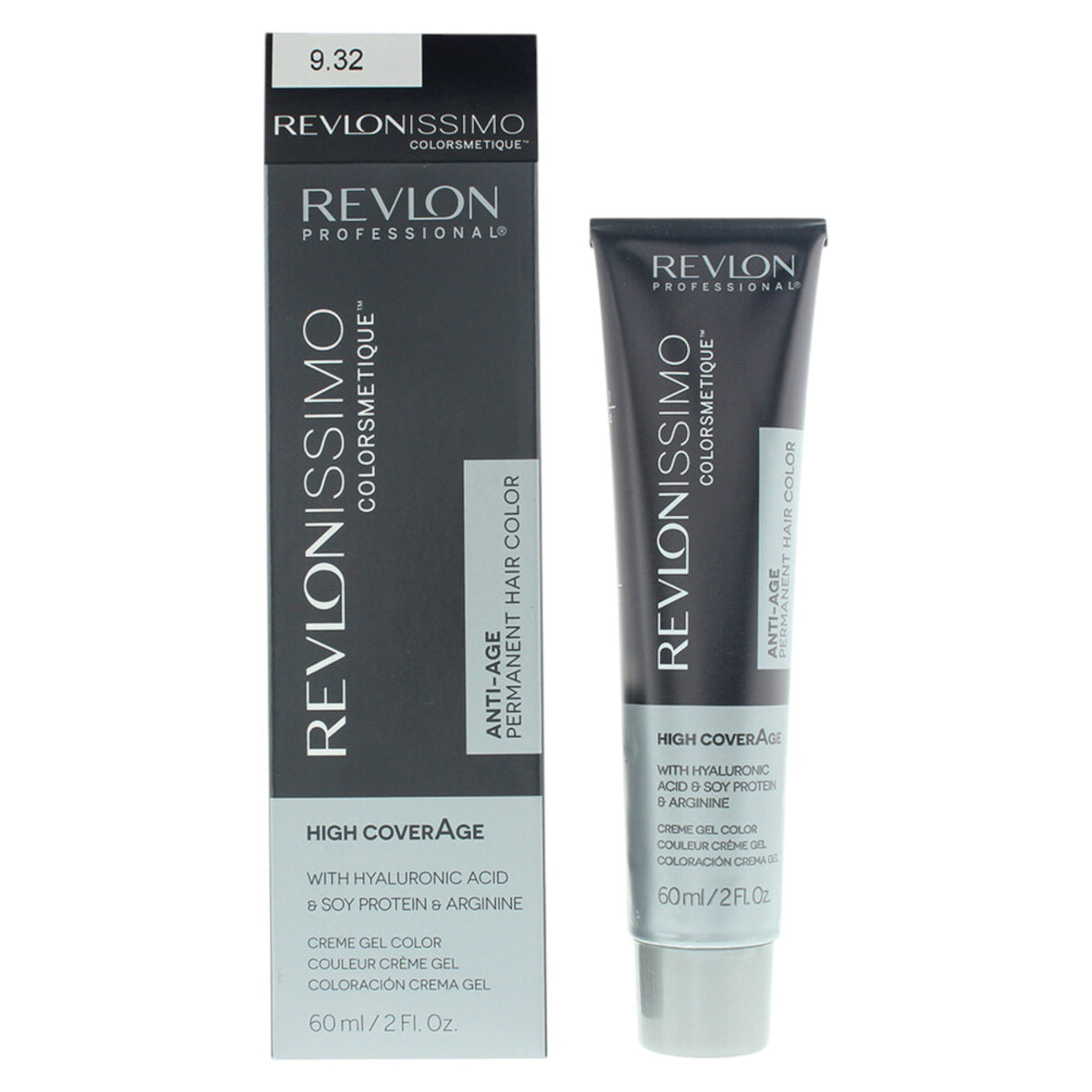Revlon, Revlonissimo Colorsmetique, Θρεπτική, Permanent Hair Dye, 9.32 Very Light Golden Pearl Blonde, 60 ml