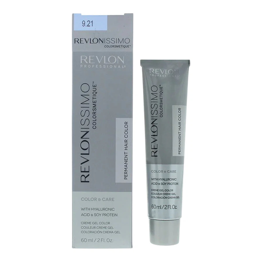 Revlon, Revlonissimo Colorsmetique, Μόνιμη Βαφή Μαλλιών, 9.21 Very Light Iridescent Ash Blonde, 60 ml