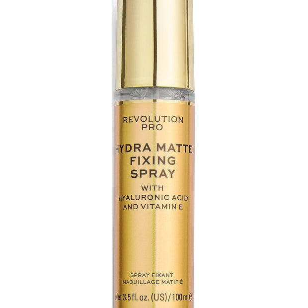 Revolution Pro, Hydra-Matte, Hyaluronic Acid, Mattifying, Makeup Fixer Spray, 100 ml