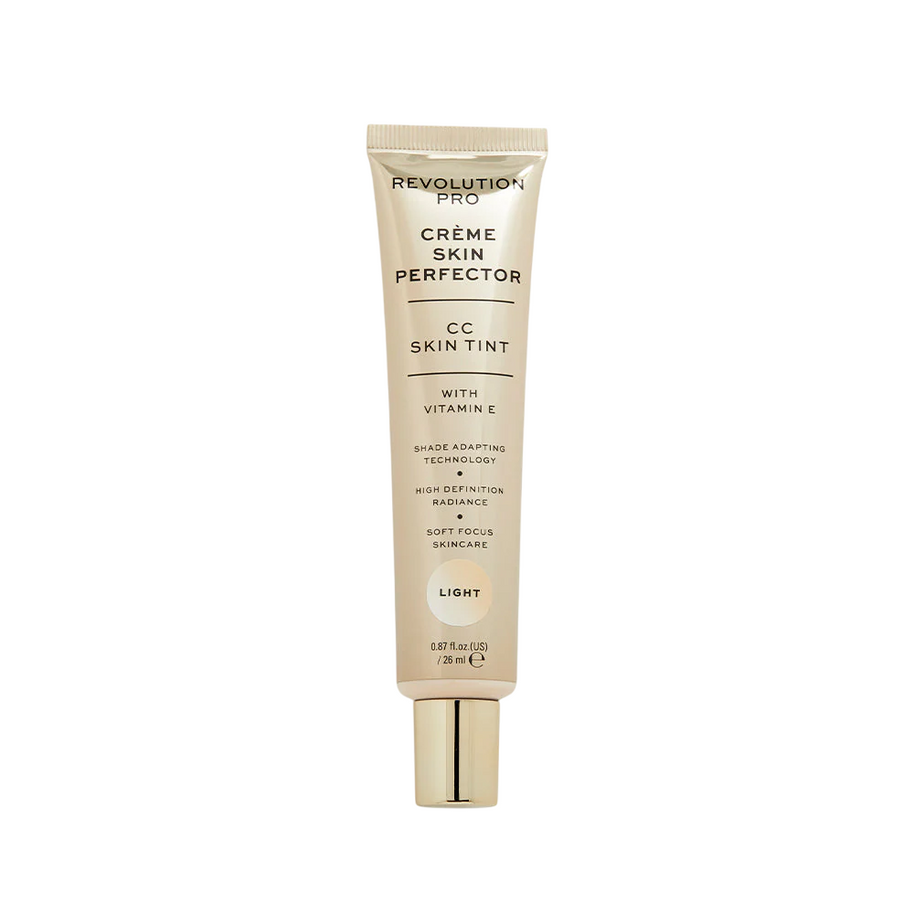 Revolution Pro, Perfecting Skin Tint, Vitamin E, Natural Radiance, CC Cream, Light, 26 ml