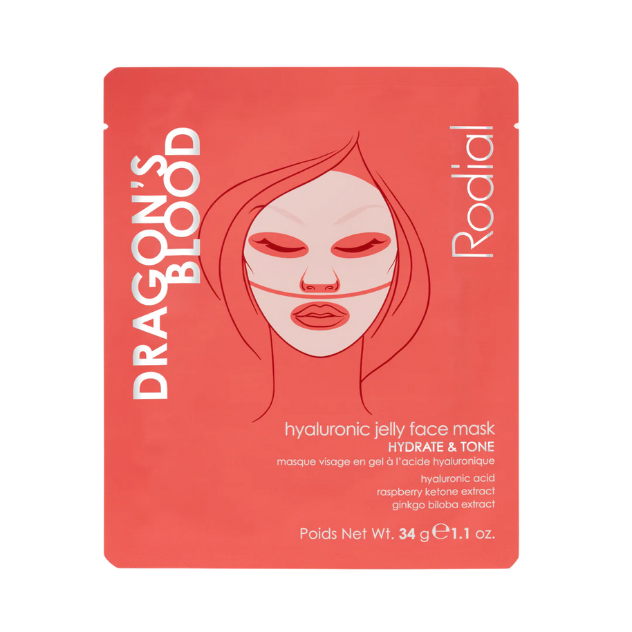 Rodial, Dragon's Blood, Hydrogel, Ενυδατική, Sheet Mask, Για το Πρόσωπο, 34 g