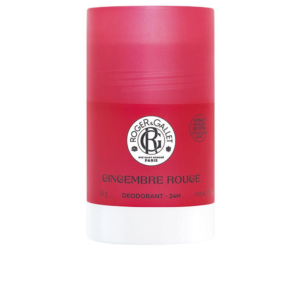 Roger & Gallet, Gingembre Rouge, 24h Protection, Αποσμητικό Stick, Για Γυναίκες, 50 g