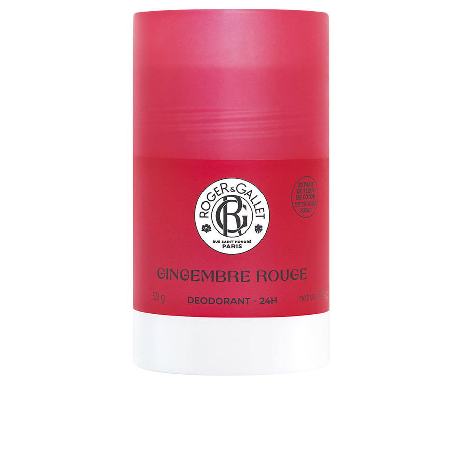 Roger & Gallet, Gingembre Rouge, 24h Protection, Αποσμητικό Stick, Για Γυναίκες, 50 g
